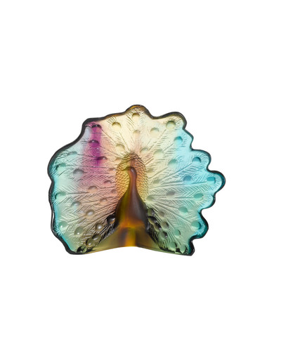 Daum crystal peacock - crystal, 03976